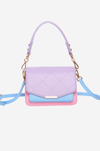 Blanca Multi Compartment Bag Light Pink/Light Blue/Purple - Noella - Modalova