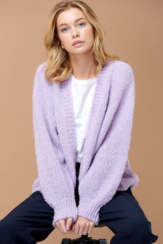 Fora Knit Cardigan Pale Lavender - Noella - Modalova