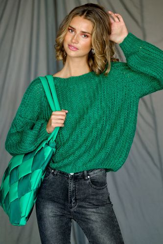 Lyra Knit Sweater Green - Noella - Modalova