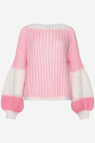 Liana Knit Sweater White/Rose - Noella - Modalova