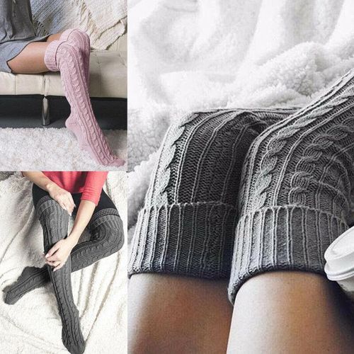Winter Over Knee Socks - musthaveskirts - Modalova
