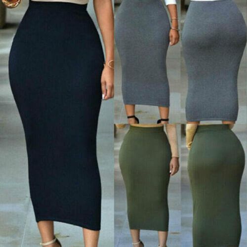 Muslim Thick Solid Skirt - musthaveskirts - Modalova