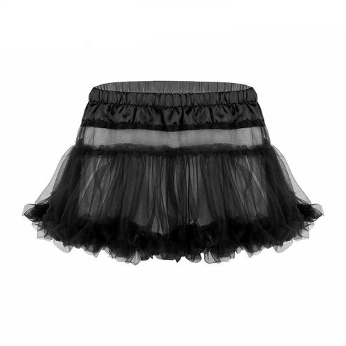 Soft Tulle Layered Skirt Short - musthaveskirts - Modalova