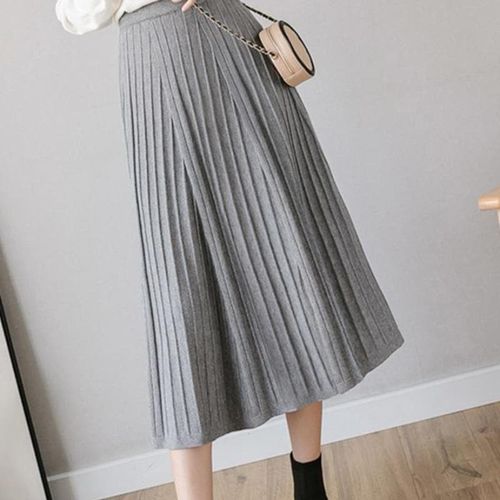 Skirt Stripe Slim Knitted Skirts - musthaveskirts - Modalova