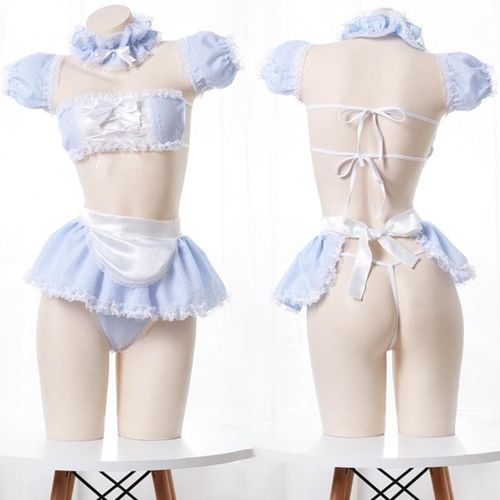 Anime Sexy Camisoles & Skirt Lingerie Set - musthaveskirts - Modalova