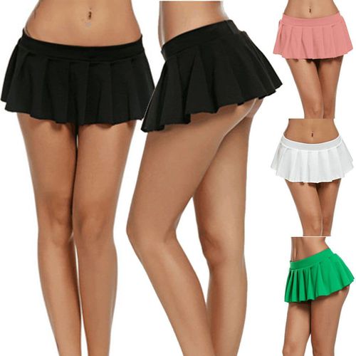 Skater Flare Pleated Skirt Shorts - musthaveskirts - Modalova
