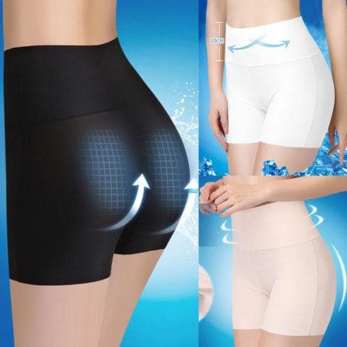 Anti-glare Seamless Ice Breathable Shorts - musthaveskirts - Modalova
