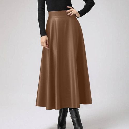 PU Leather Party Skirts - musthaveskirts - Modalova
