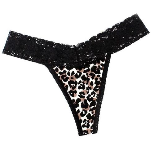 Women Lace Leopard Print Panties - musthaveskirts - Modalova