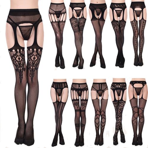 Lingerie Pantyhose Erotic Stockings - musthaveskirts - Modalova