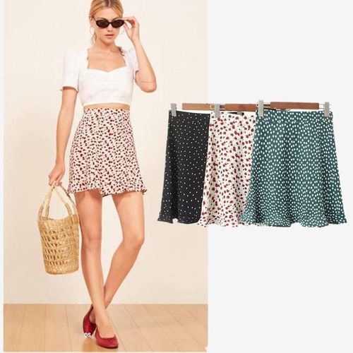 Women Dots Mini Skirt - musthaveskirts - Modalova