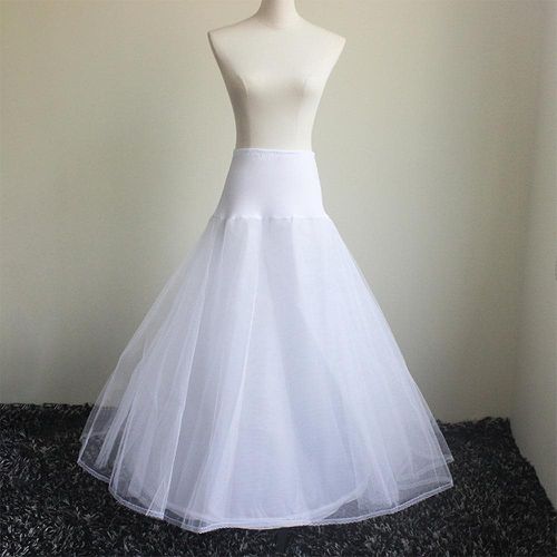 Floor Length Skirt Petticoat Crinoline Underskirt For Bridal Dress - musthaveskirts - Modalova