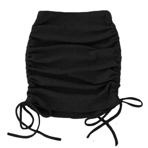Summer Ruched Mini Pencil Skirt - musthaveskirts - Modalova