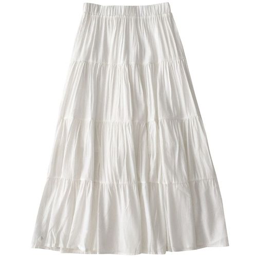 Summer Cotton and Linen Skirts - musthaveskirts - Modalova