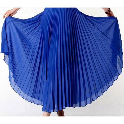 Summer High Waist Chiffon Long Skirt - musthaveskirts - Modalova