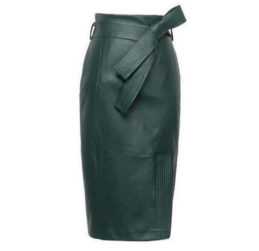 Winter Belted Fashion Pencil Skirt - musthaveskirts - Modalova