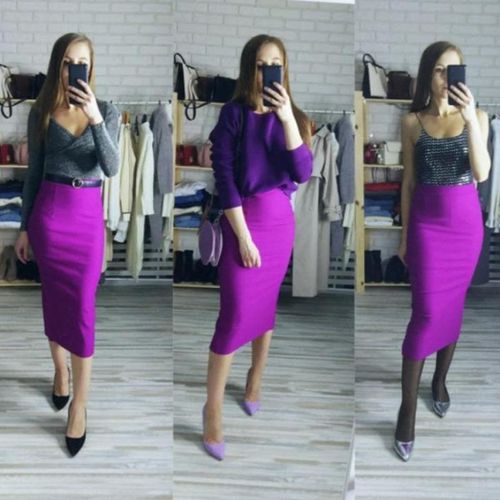 Women Bodycon Tight Maxi Skirts - musthaveskirts - Modalova