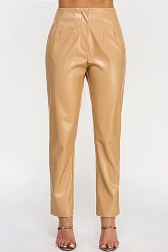 Faux Leather Pants - KandyKouture - Modalova