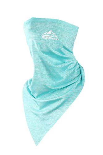 Mint Printed Bandanna Washable Face Neck Mask - Kandy Kouture - Modalova