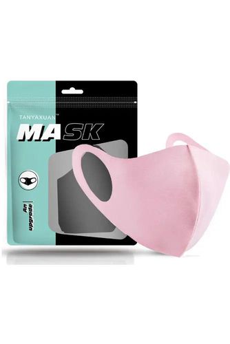 Light Pink Breathable Reusable Washable Face Mask - Kandy Kouture - Modalova