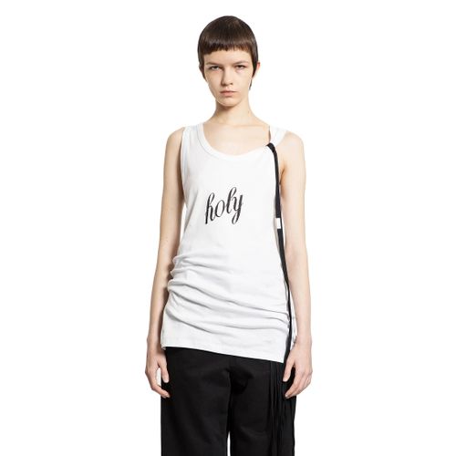Seva ''Holy'' Print Tank Top - ANN DEMEULEMEESTER - Modalova
