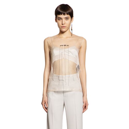 Up To The Sky'' Biba Sleeveles Top - ANN DEMEULEMEESTER - Modalova