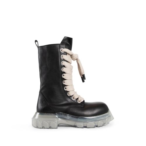 Porterville Jumbo Lace Army Tractor Boots - RICK OWENS - Modalova