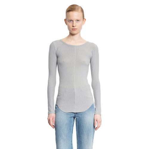 Ribbed crewneck top - ANDREA YA AQOV - Modalova