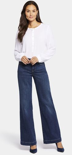 Teresa Wide Leg Jeans Medium Blue Premium Denim | - Nydj - Modalova