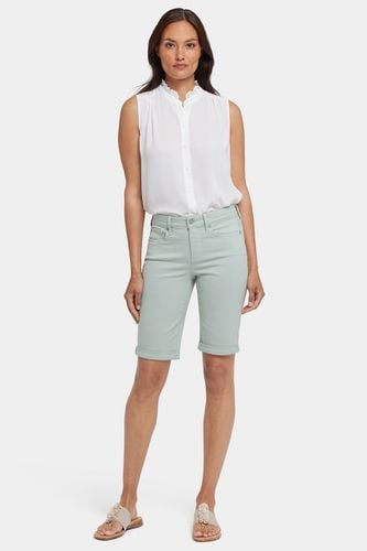 Briella 11 Inch Denim Shorts With Roll Cuffs | - Nydj - Modalova