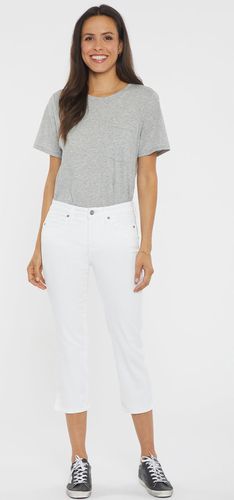 Chloe Capri Jeans White Coloured Denim | - Nydj - Modalova