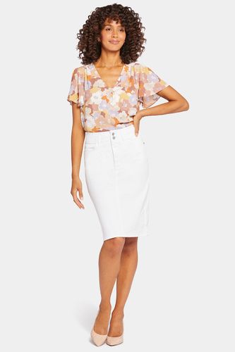 High Waist Skirt | Optic White - Nydj - Modalova