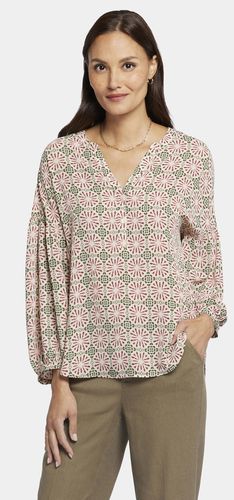 Paulina Peasant Blouse Grafischer Druck | - Nydj - Modalova