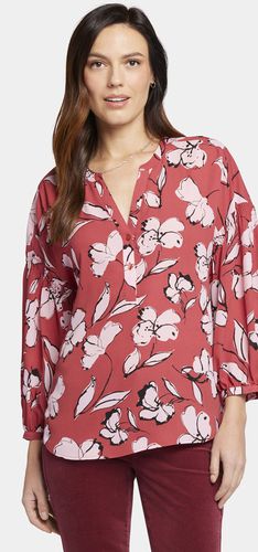 Paulina Peasant Blouse Flower Print | - Nydj - Modalova