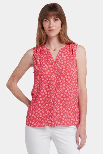 Sleeveless Pintuck Blouse | - Nydj - Modalova