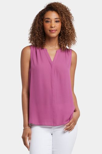 Sleeveless Pintuck Blouse | - Nydj - Modalova