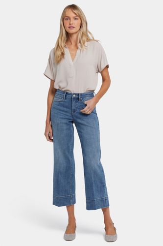 Teresa Wide Leg Ankle Jeans With 3"Hems | - Nydj - Modalova