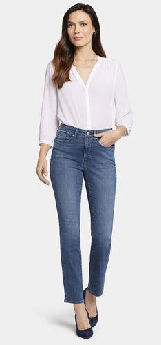 High Rise Sheri Slim Medium Blue Premium Denim | - Nydj - Modalova