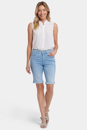 Briella 11 Inch Denim Shorts With Roll Cuffs | - Nydj - Modalova