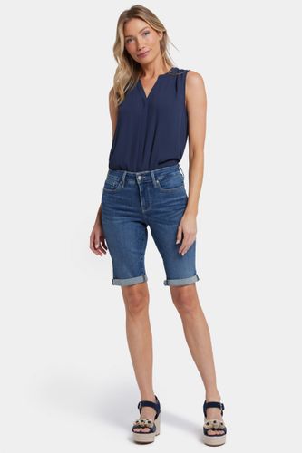 Briella 11 Inch Denim Shorts With Roll Cuffs | - Nydj - Modalova