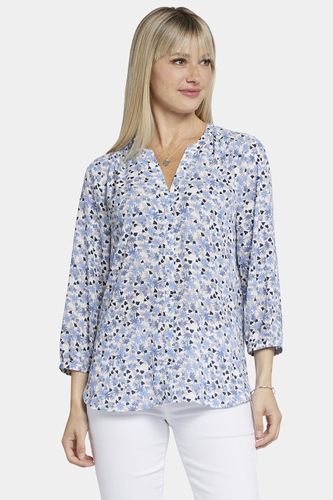 Pintuck Blouse Flower Print | - Nydj - Modalova