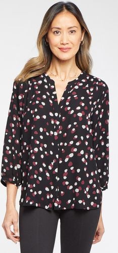 Pintuck Blouse Dot Print | - Nydj - Modalova