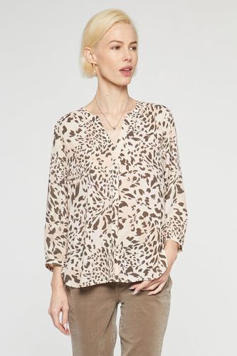 Pintuck Blouse Animal Print | - Nydj - Modalova