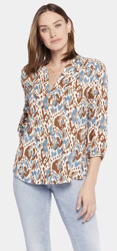 Pintuck Blouse Grafischer Druck | - Nydj - Modalova