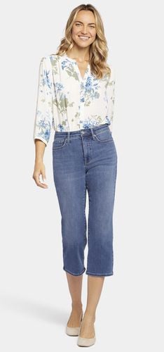 Joni Relaxed Capri Jeans Mittelblau Premium Denim | - Nydj - Modalova