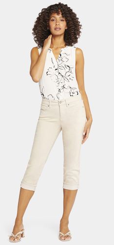 Marilyn Crop Cuff Jeans Beige Cool Embrace® Denim | - Nydj - Modalova