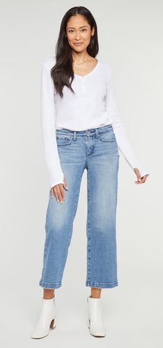 Teresa Wide Leg Ankle Jeans Light Blue Premium Denim | - Nydj - Modalova