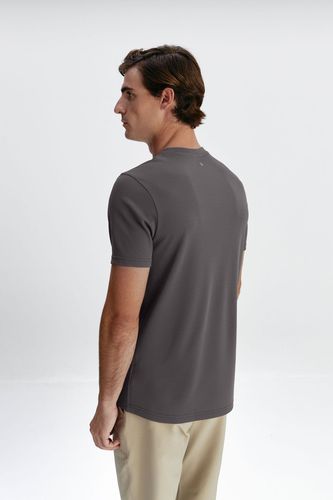 Camiseta de hombre gris digital - Sepiia - Modalova