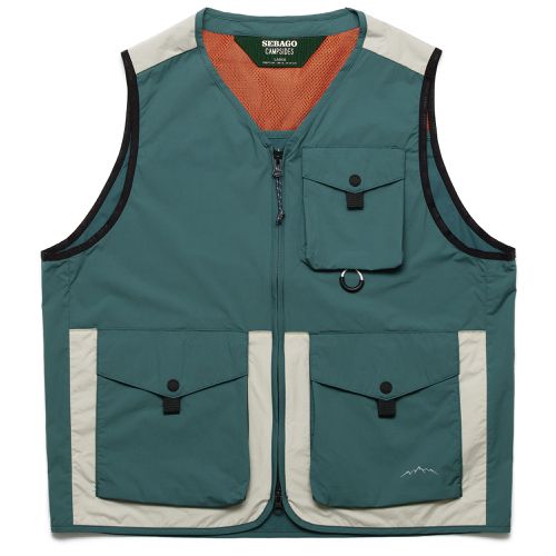 FORTKNOX - Jackets - Vest - Man - GREEN-BEIGE-ORANGE - SEBAGO IT - Modalova