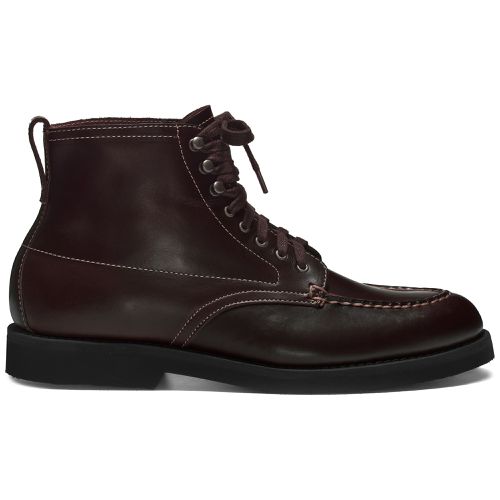 YARMOUTH PULL UP - Ankle Boots - Laced - Man - DK BROWN - SEBAGO IT - Modalova